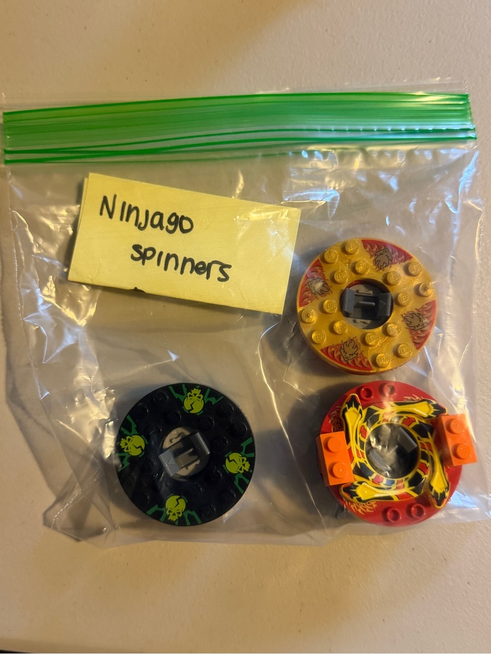 Ninjago spinners